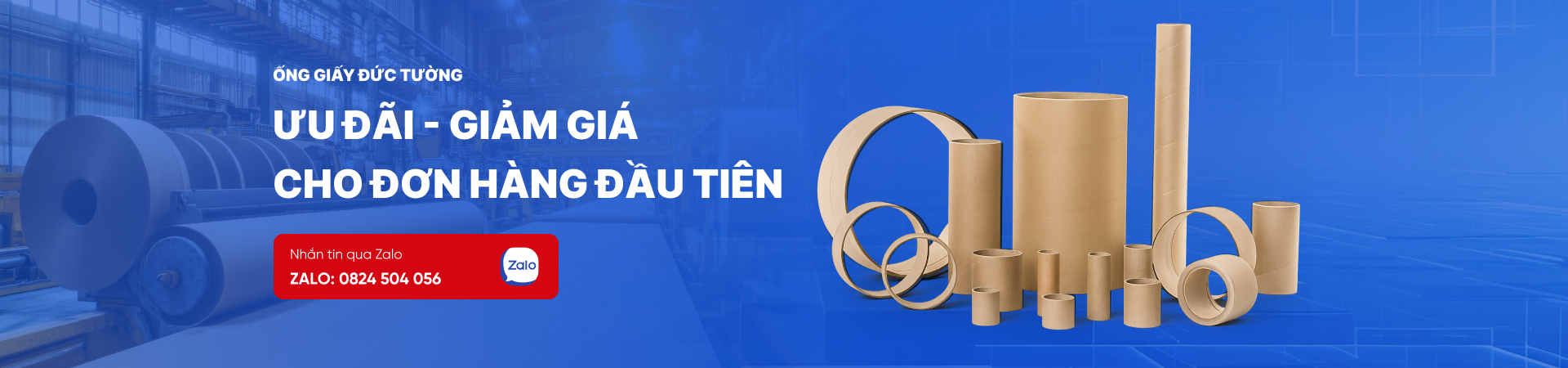Ống Giấy Đức Tường SEO website sản xuất công nghiệp