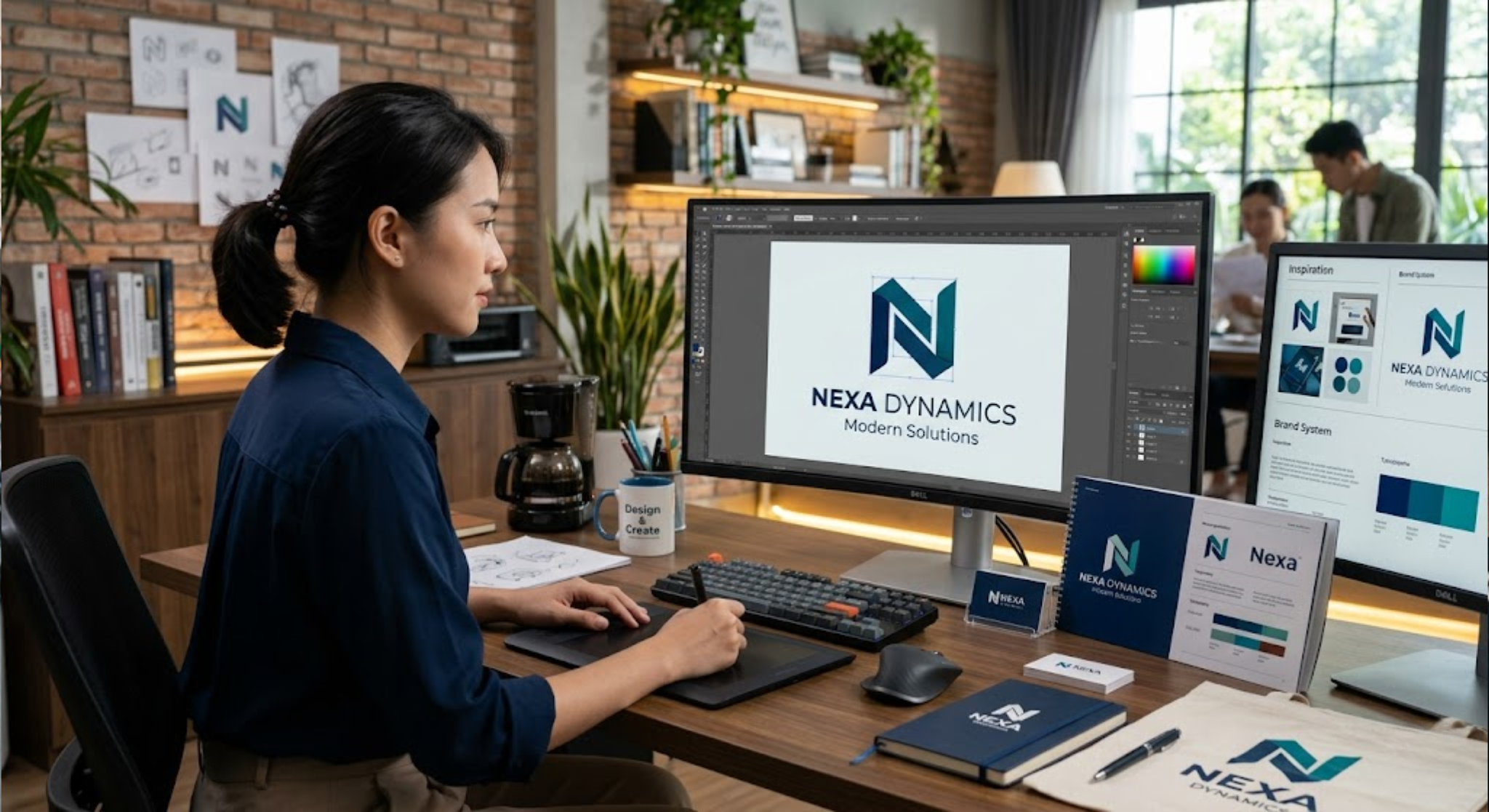 Thiết kế logo chuyên nghiệp cho doanh nghiệp hiện đại